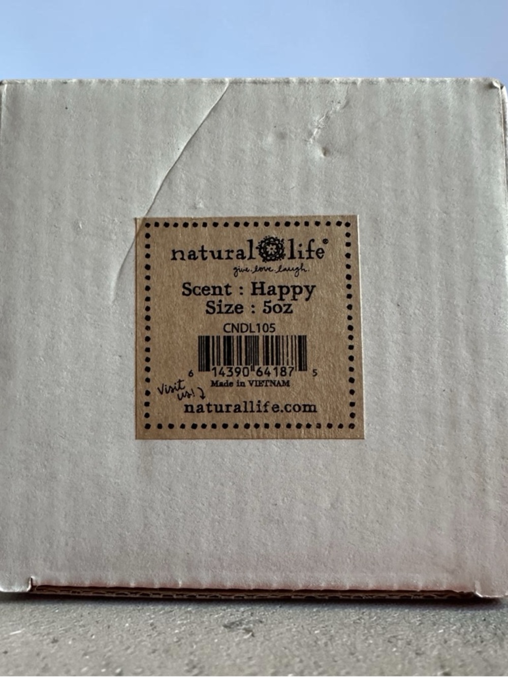 NATURAL LIFE Pink and Pastel Surprise Candle - Picture 5 of 5